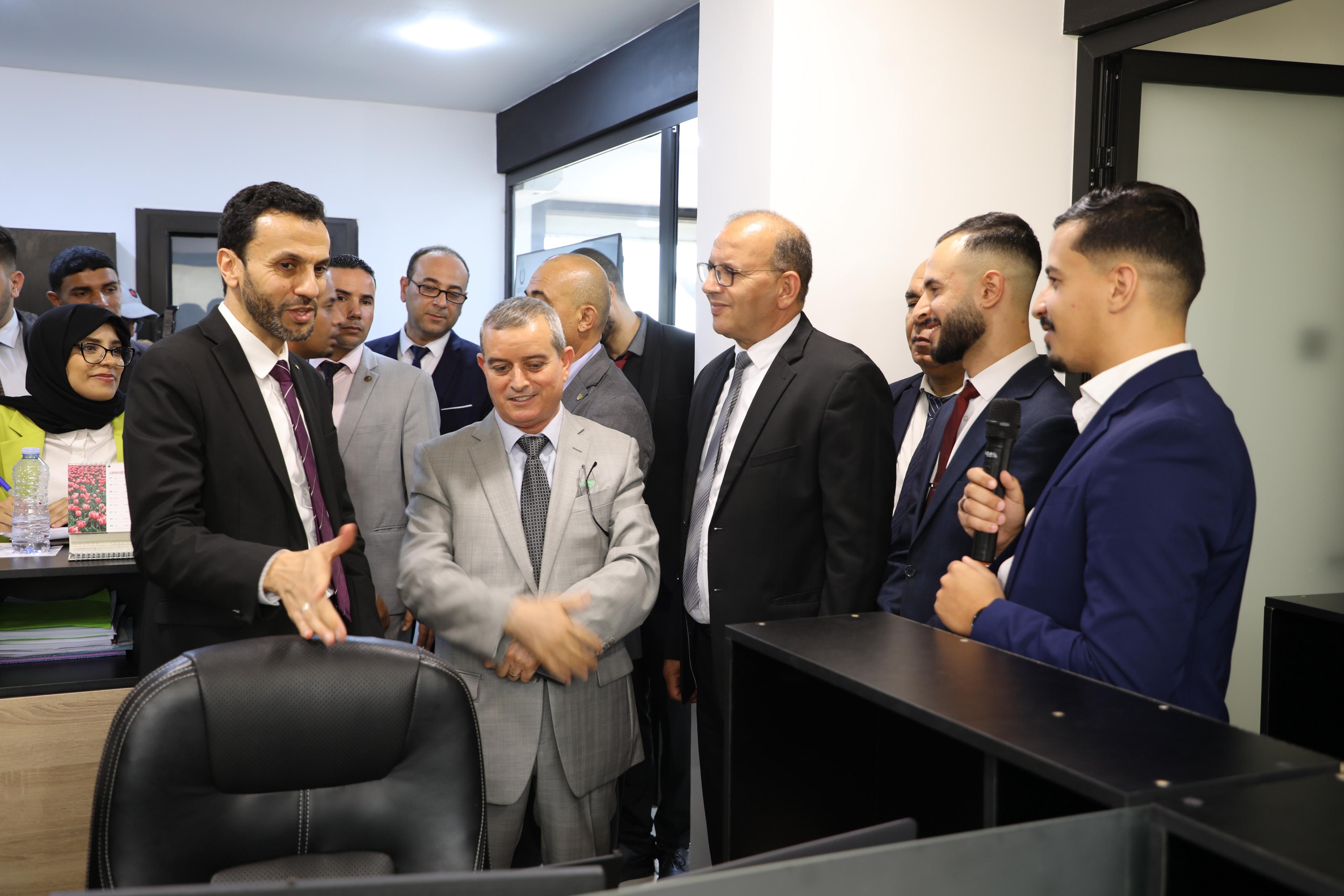 An Honorable Visit: Welcoming the Minister of Knowledge Economy and Startups and the Wali of Mostaganem